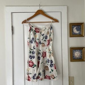 Size S Floral Lingerie Romper Cacique Dead stock New with tags